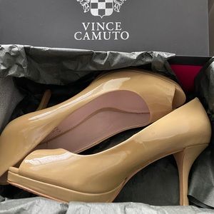 *NEW* Vince Camuto Kendall 8M Blush Patent